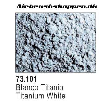 73.101 Titanium White Pigment vallejo 30 ml